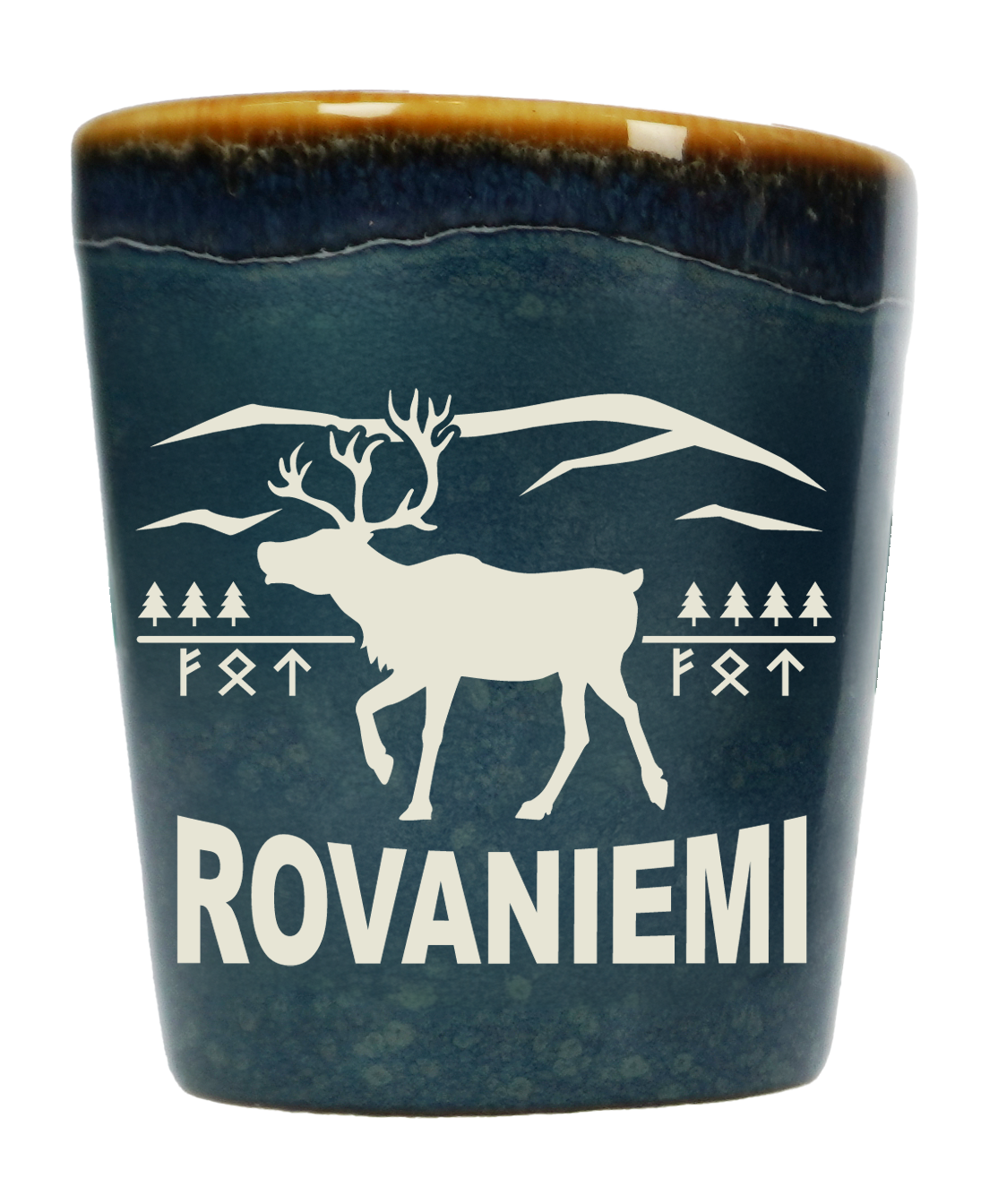 Rustiikkisnapsi Rovaniemi Sininen ROV