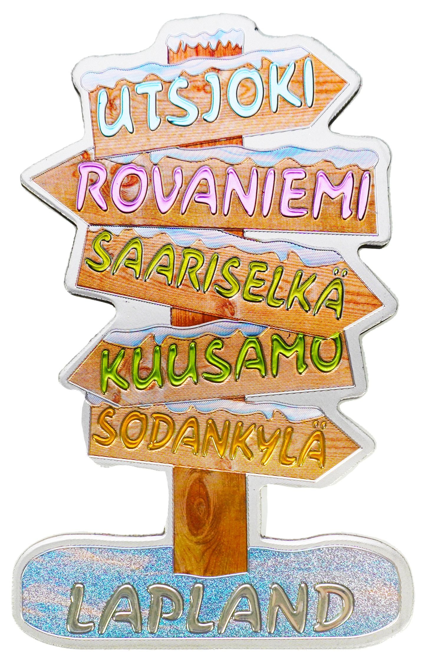 Tienviitta Lapland Alumiinimagneetti LAP