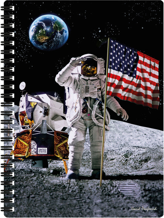 3D LiveLife Notebooks - Moon Landing