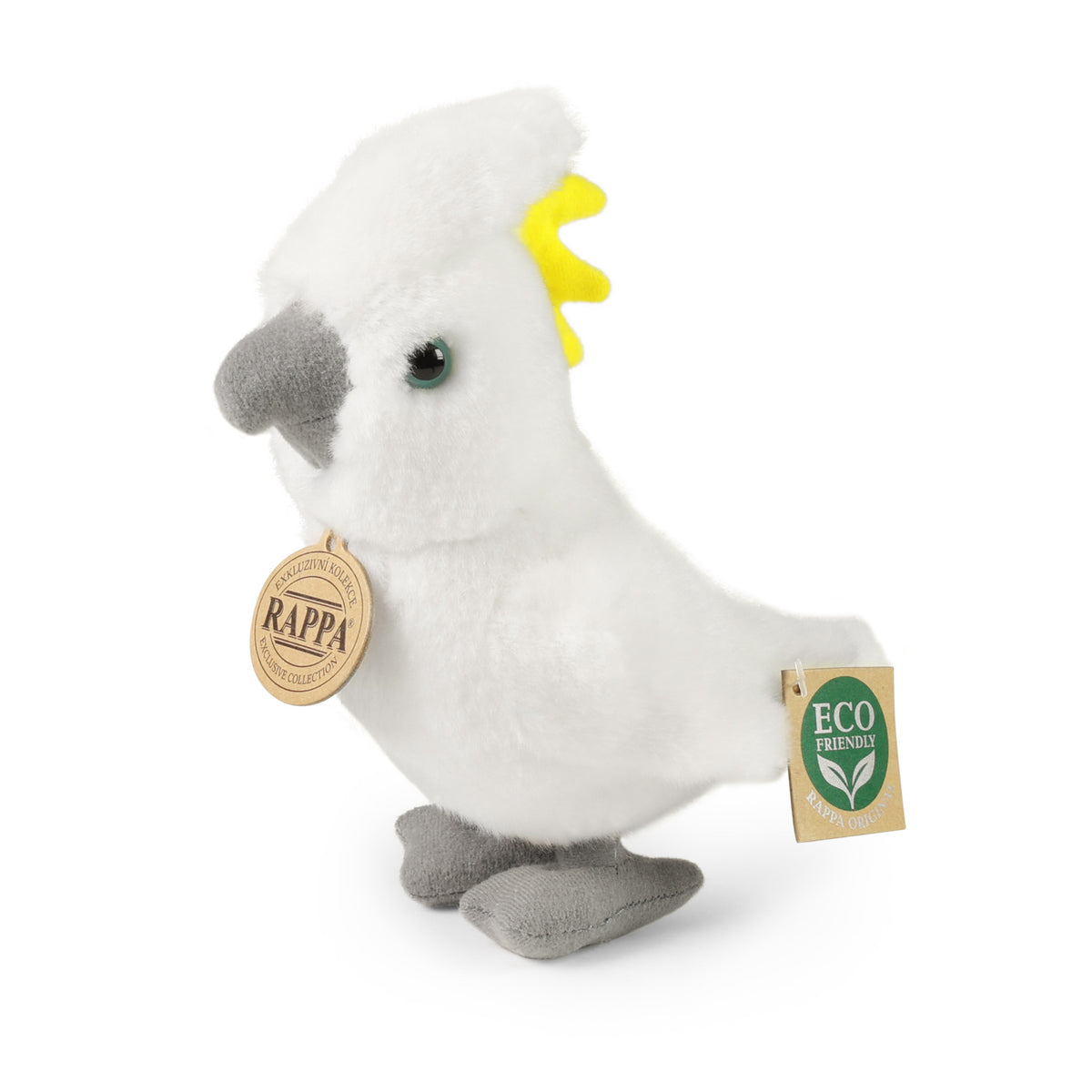 Plush Cockatoo Parrot 17 cm