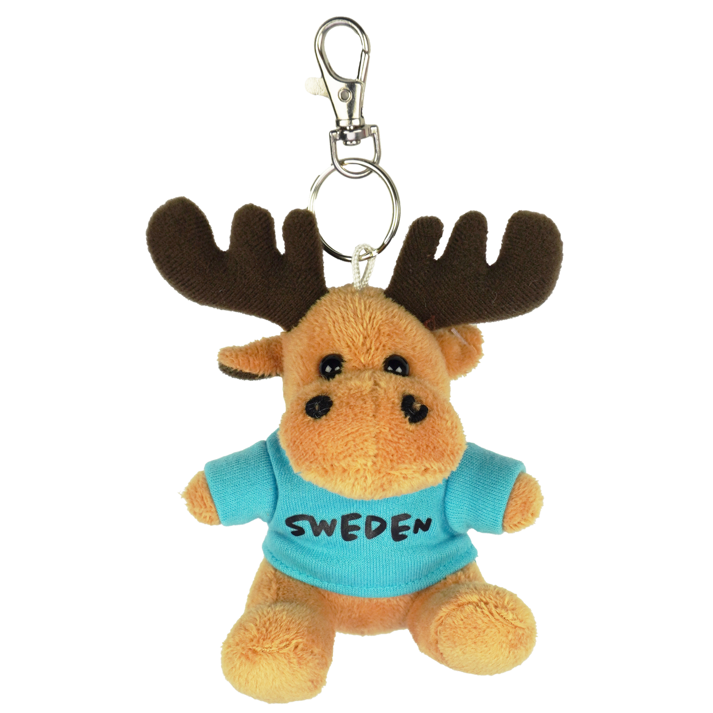 Shirt Antler Buddy Plush XS 9 cm Keychain Pastel Blue SWE