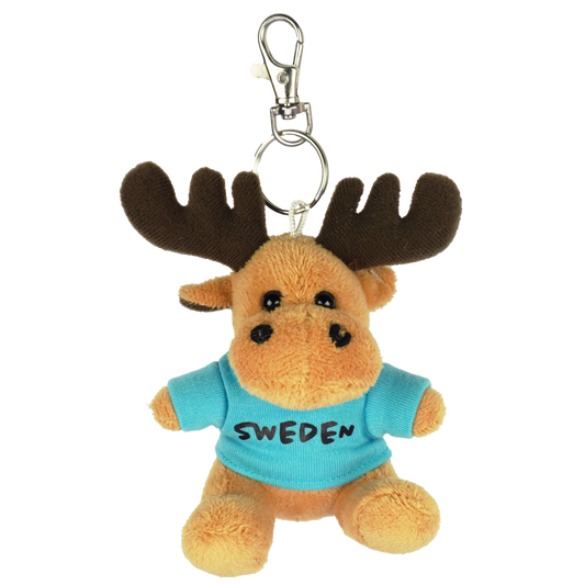 Shirt Antler Buddy Plush XS 9 cm Keychain Pastel Blue SWE