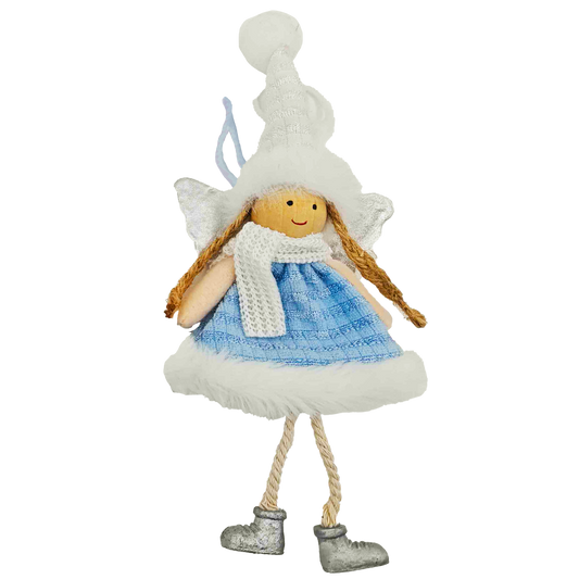 Christmas Deco Angel Blue