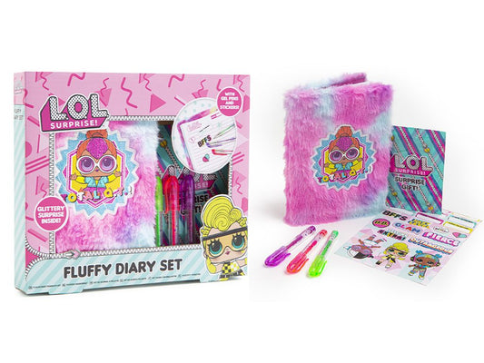 Lol Mini Fluffy Diary Set - Mini