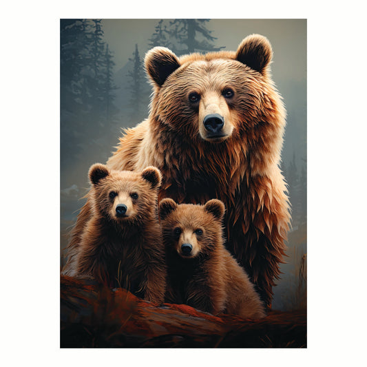 3D LiveLife Pictures - The Three Grizzly Bears