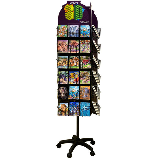 3D LiveLife Jotter Spinner Floor Stand