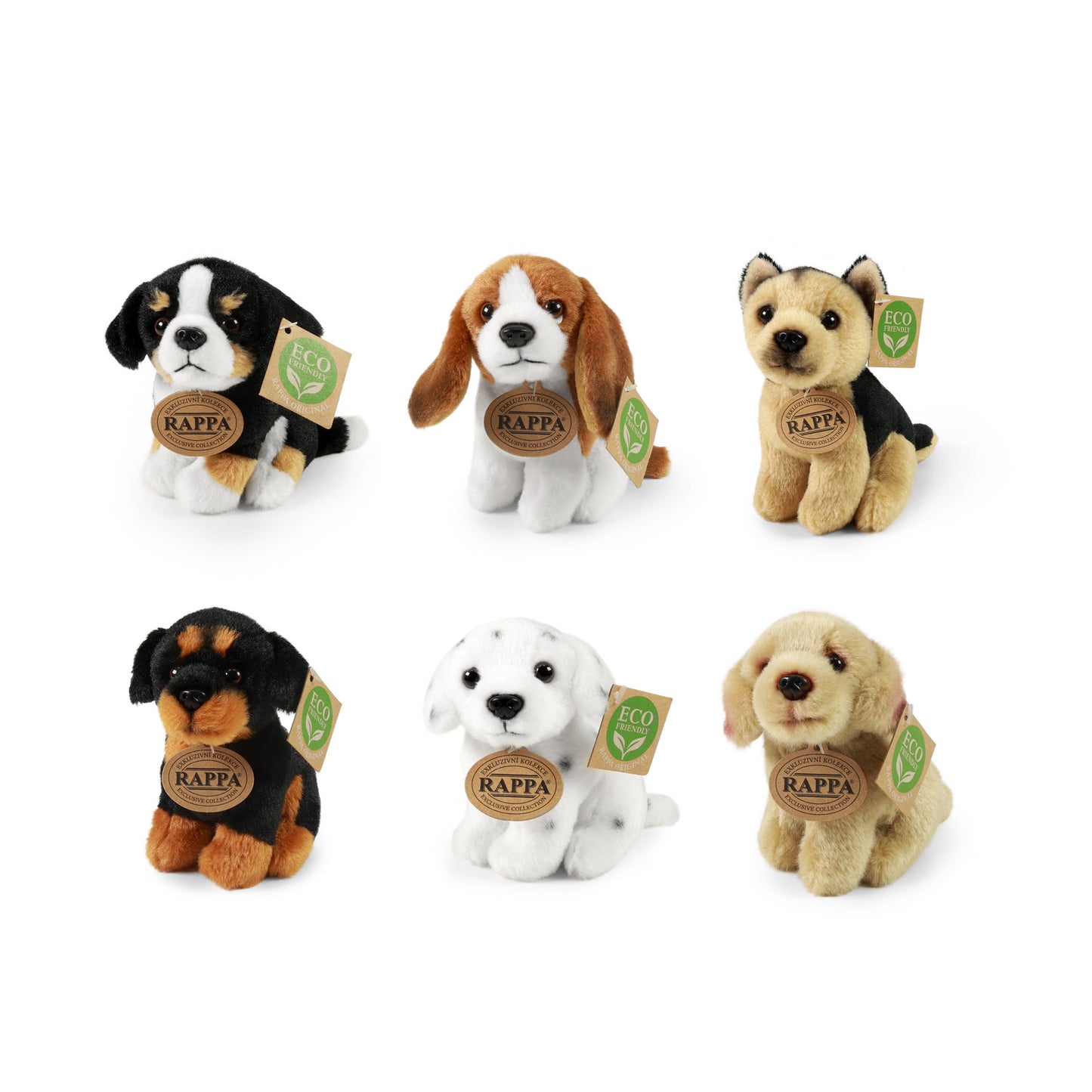 Plush dogs assort 12 cm
