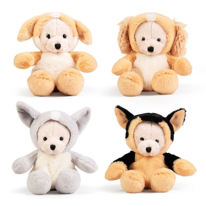 AN09DG LITTLE Dress Up Bear - Dogs 20cm