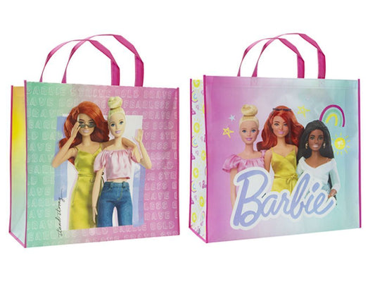 Barbie Reusable Bag - Large 2 Asstd