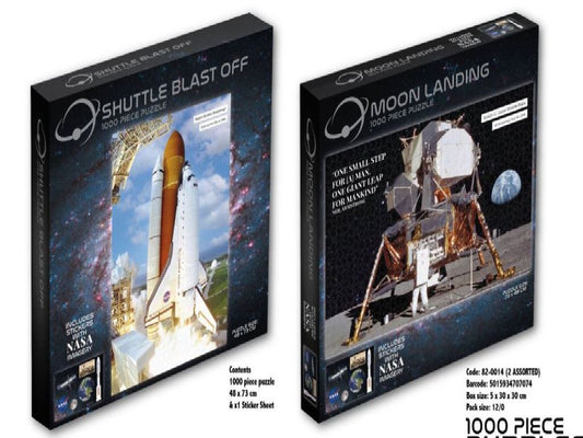 Nasa 1000Pc Puzzle - 2 Assorted