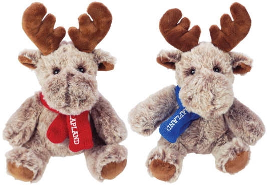 Scarfed Reindeer Plush S 16cm Assortment LAP