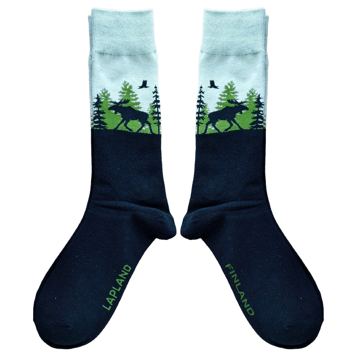 Moose Forest 40-46 Socks Black FIN LAP