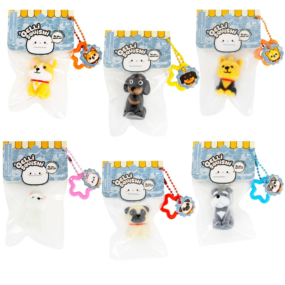 NV1165 Gelli Squishi Mini Dogs Sticky Sensory Squishy Toys
