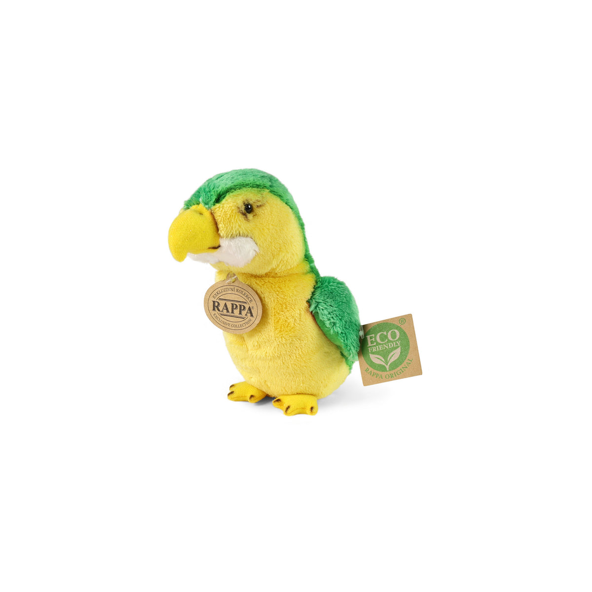 Plush Great Green Macaw 15 cm