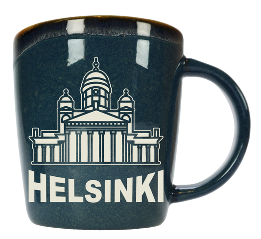 Rustic Mug Helsinki Blue HEL