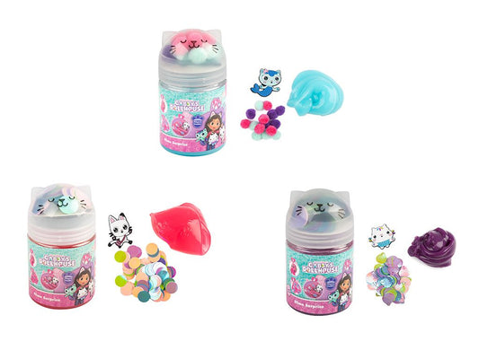 Gabbys Dollhouse Surprise Slime Pot - 3 Assorted