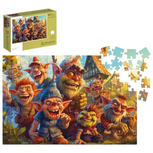 Goblins Wooden Puzzle Rectangle M