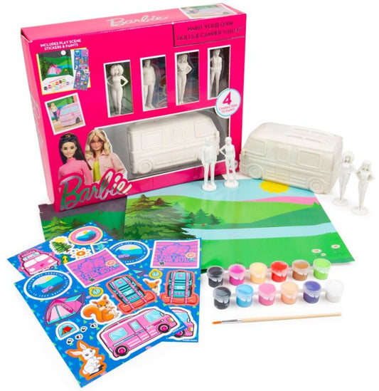 Barbie Camper Van Paint Set