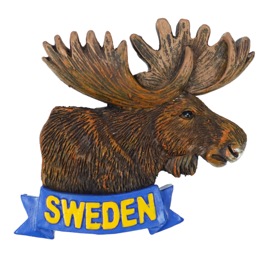 Moose Head Profile Ceramic magnet SWE