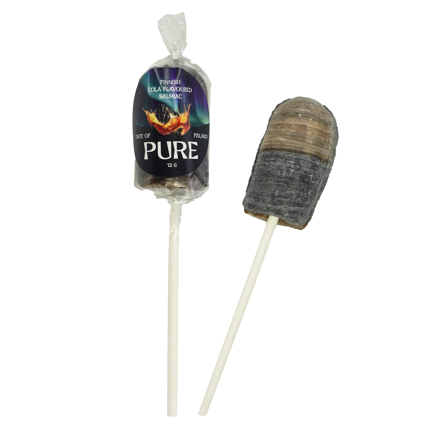 Pure Colan Makuinen Salmiakki Tikkari 12g