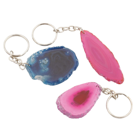 RM22 Gemstone Keyrings