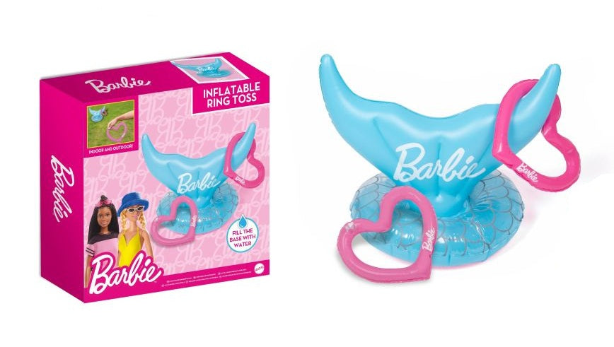 Barbie Inflatable Ring Toss Game
