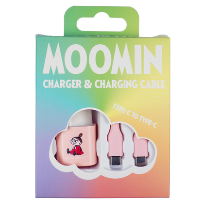 Muumit Pikkumyy Laturisetti USB-C 20W
