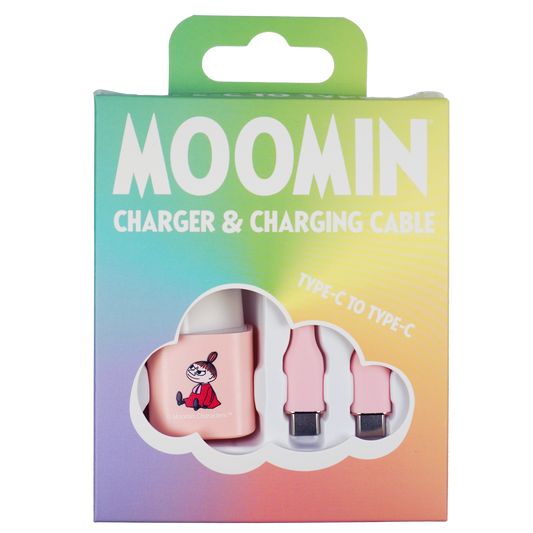Muumit Pikkumyy Laturisetti USB-C 20W