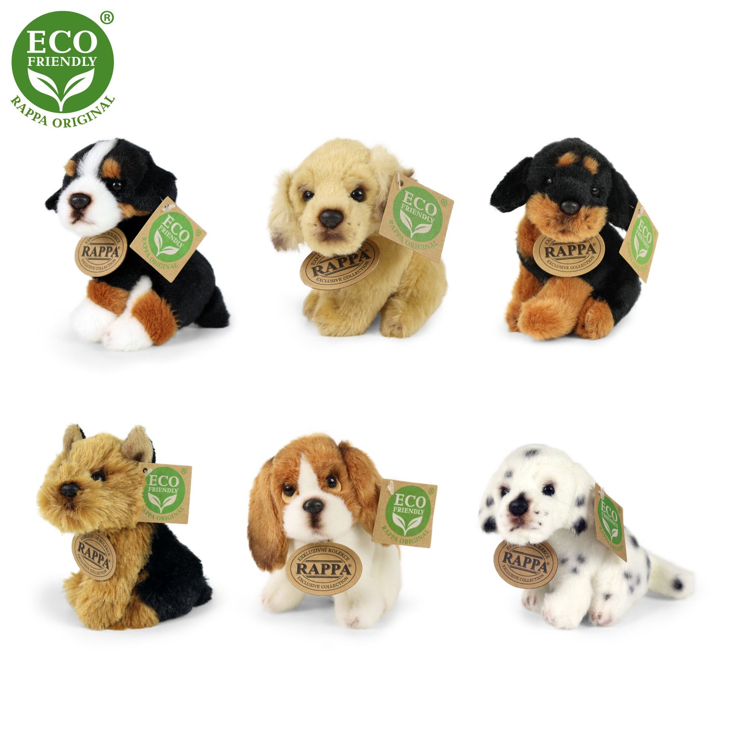Plush dogs assort 11 cm