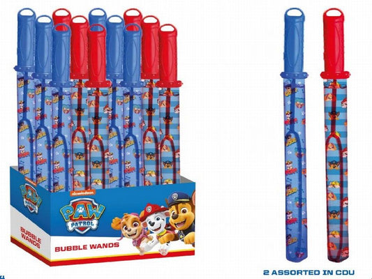 Paw Patrol Bubble Wands 2 Asstd Eu Only