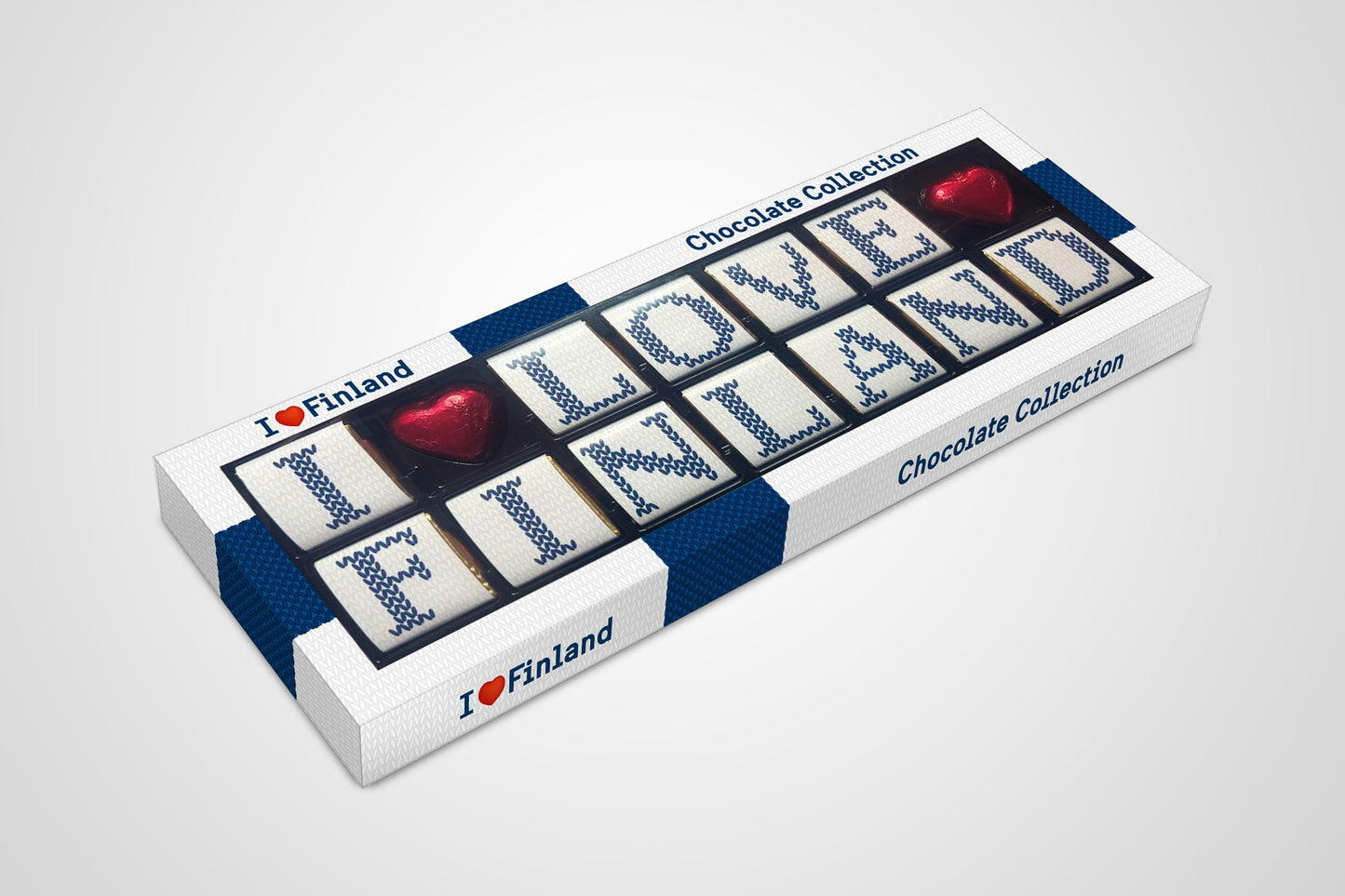 I love Finland Chocolate  Assortment FIN 14-pack