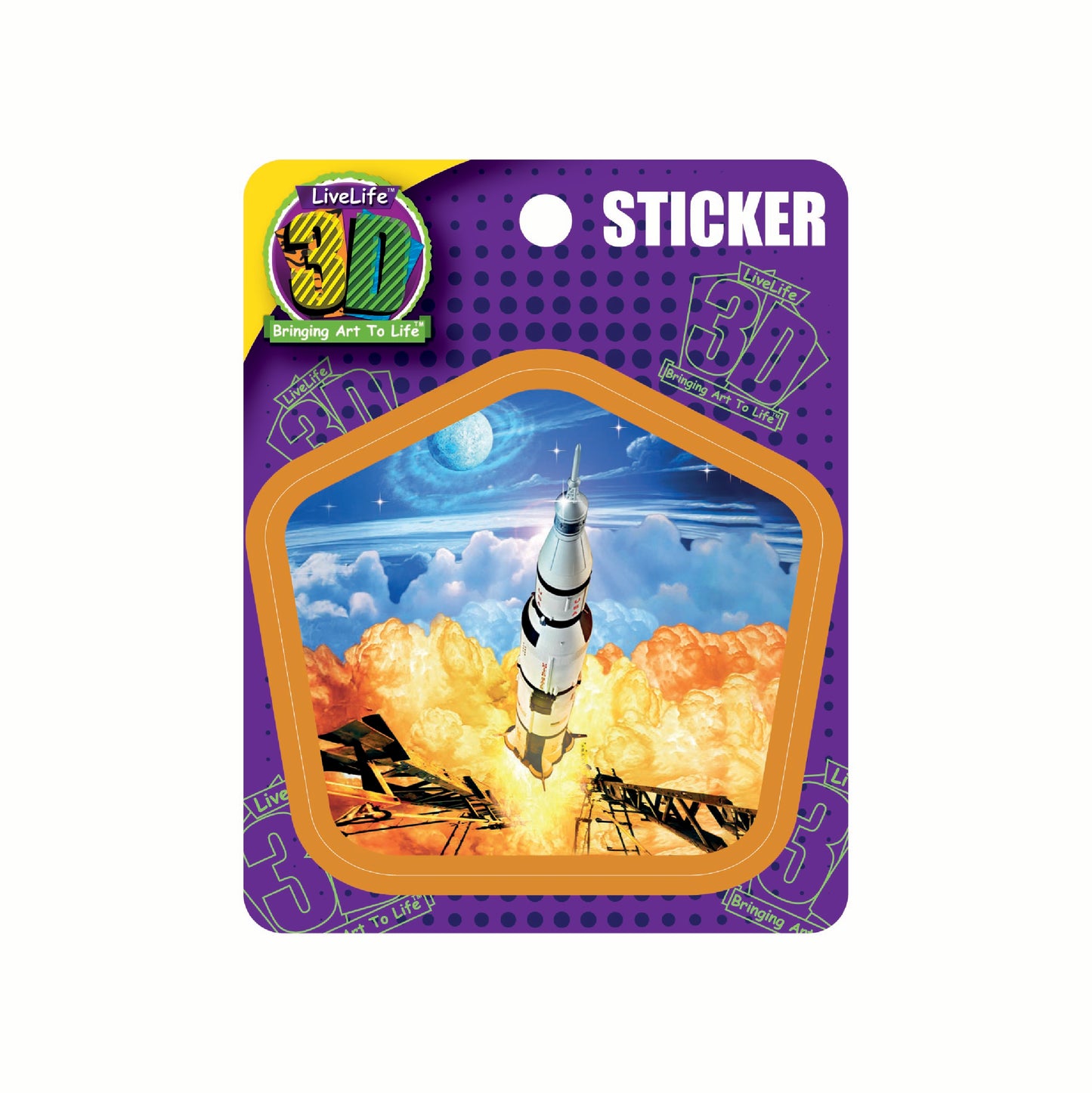 3D LiveLife Stickers - Apollo