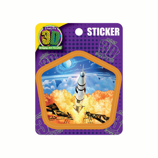 3D LiveLife Stickers - Apollo