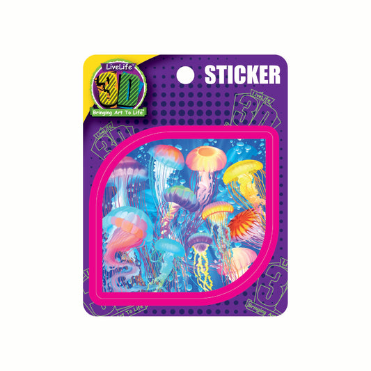 3D LiveLife Stickers - Jelly Jiggle