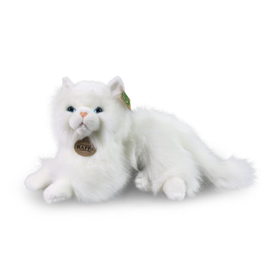 Plush Persian cat white 30 cm