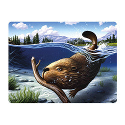 3D LiveLife Postcards - Eager Beaver