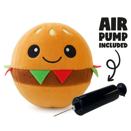 FP17BG Pumpin Plushies Burger 28cm
