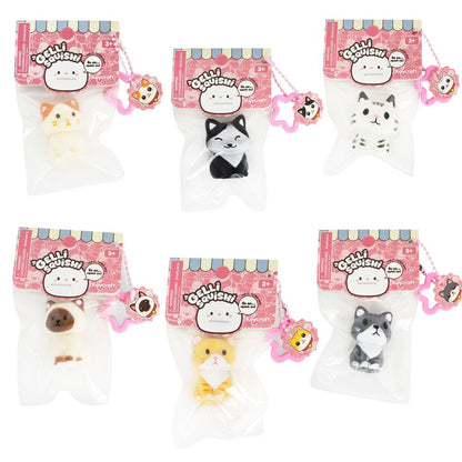 NV1189 Gelli Squishi Mini Kittens Sticky Sensory Squishy Toys