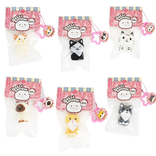 NV1189 Gelli Squishi Mini Kittens Sticky Sensory Squishy Toys