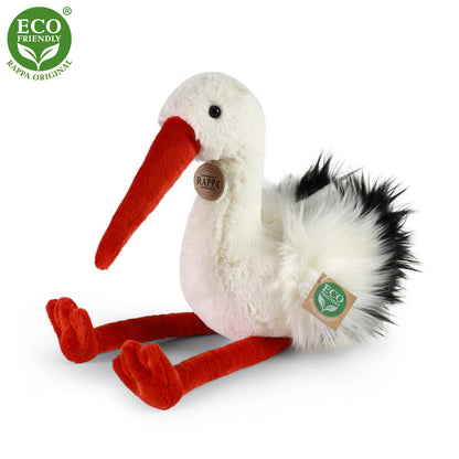 Plush stork 39 cm