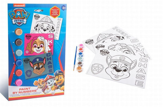Paw Patrol Paint By Numbers