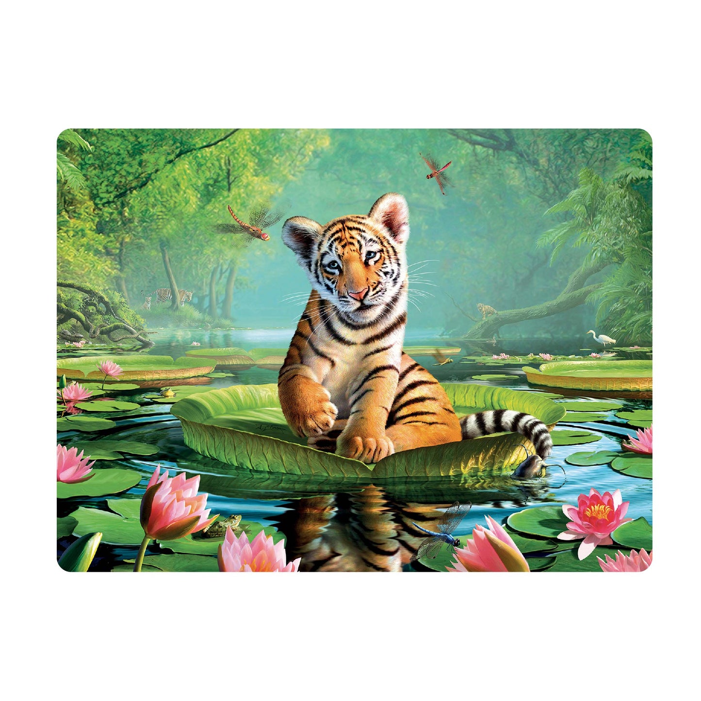 3D LiveLife Postcards - Tiger Lily