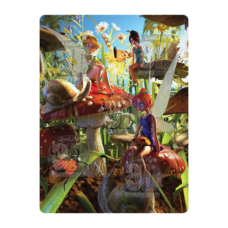 3D LiveLife Postcards - Fairies