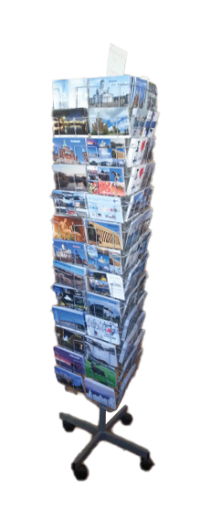 Floor display Postcard