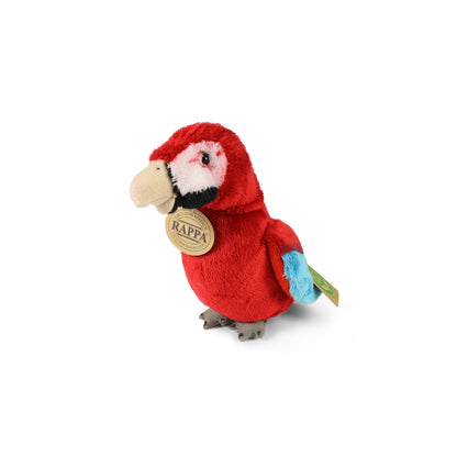 Plush Red Macaw 15 cm