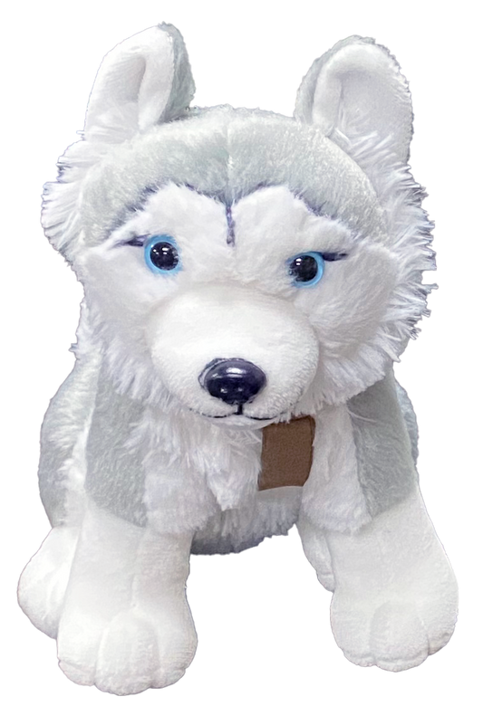 Istuva Husky Pehmo valjailla 24cm