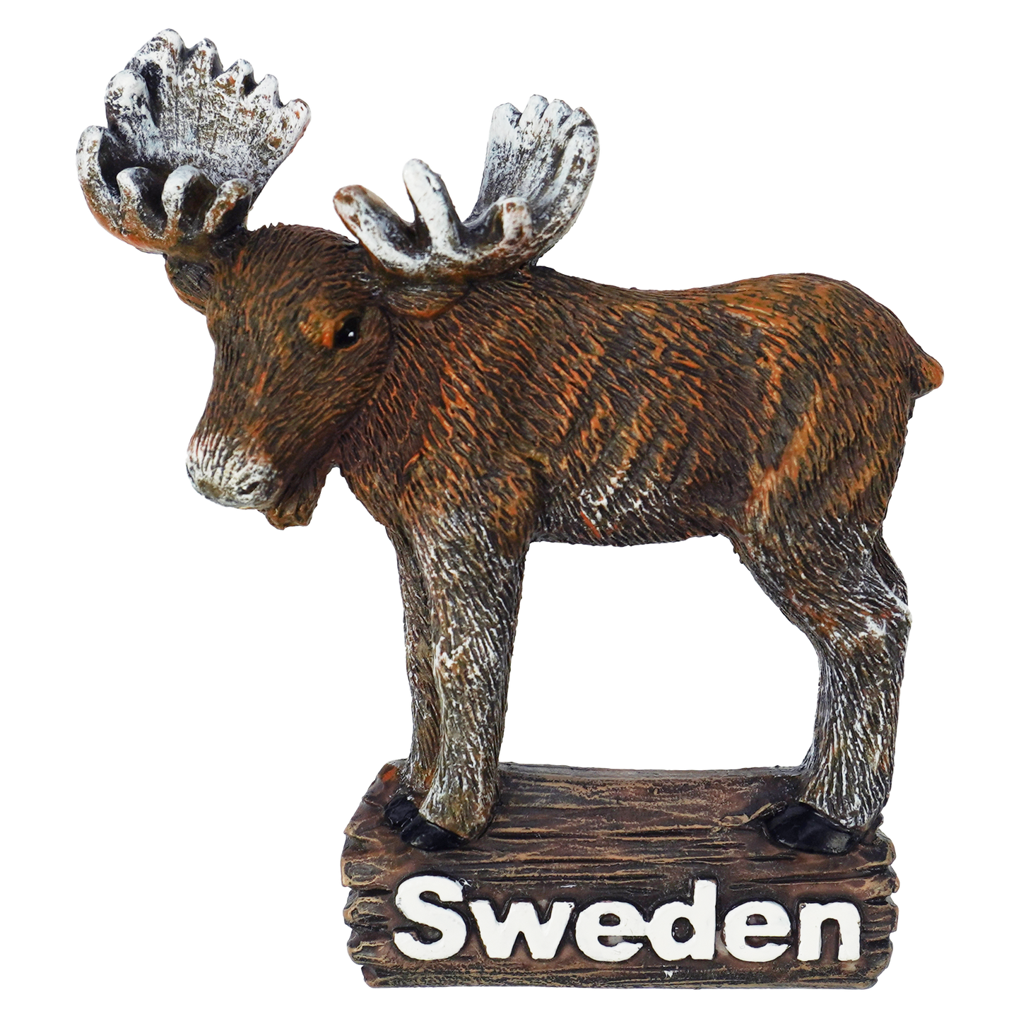 Standing Moose Ceramic magnet SWE