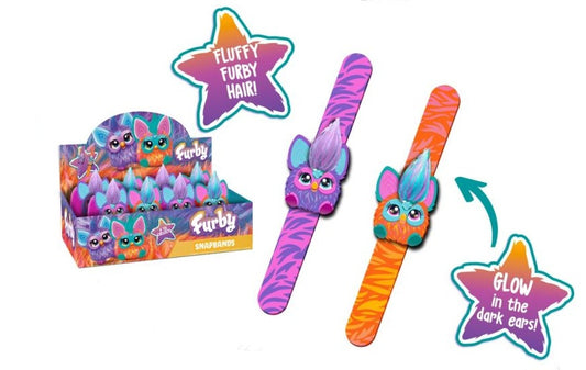 Furby Silicone Snap Band- 2 Asst