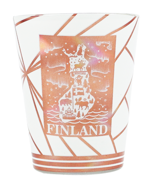 Ruusukulta Snapsilasi Kartta Valkoinen FIN