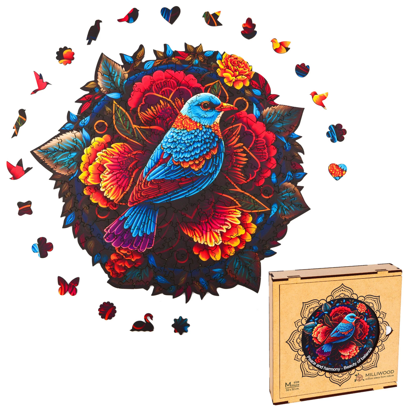 Beauty Of Balance Wooden Puzzle Shape L